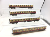 Lima 9130 HO Gauge DB 1st Class Passenger Coach x4