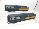 Hornby R069 OO Gauge HST Intercity 125 Power/Dummy Cars 43010/11