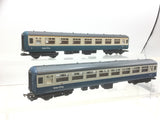 Lima 305301/305302 OO Gauge BR Mk 2 Blue/Grey Coaches W13493/W5449
