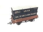 Bachmann 37-929 OO Gauge NE 3 Plank Wagon 535962 x LNER Container