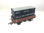 Bachmann 37-929 OO Gauge NE 3 Plank Wagon 535962 x LNER Container