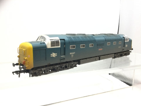 Bachmann 32-532 OO Gauge BR Blue Class 55 Deltic No 55007 Pinza (WEATHERED)