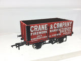 Bachmann 37-085 OO Gauge 7 Plank Wagon Crane & Company, Bristol