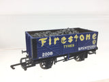 Bachmann 37-082 OO Gauge 7 Plank Wagon Firestone