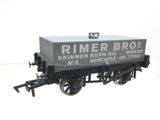 Dapol 4F-032-001 OO Gauge Rectangular Tank Wagon Rimer Bros No5
