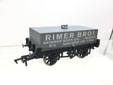 Dapol 4F-032-001 OO Gauge Rectangular Tank Wagon Rimer Bros No5