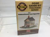 Ratio 503 OO Gauge Platform/Ground Level Signal Box Kit