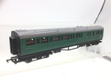 Hornby R4124B OO Gauge SR Green Brake Coach S3568S