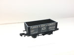 Graham Farish 373-181 N Gauge 7 Plank Wagon Florence Coal & Iron Co, Longton