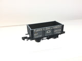 Graham Farish 373-181 N Gauge 7 Plank Wagon Florence Coal & Iron Co, Longton