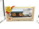 Model Power 694 HO Gauge Lighted Farmingdale Freight Station