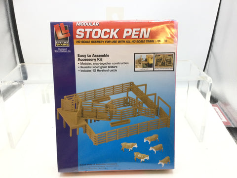 Life Like 1378 HO Gauge Modular Stock Pen Kit