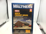 Walthers 933-2954 HO Gauge Brick Freight House Kit