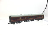 Graham Farish 370-100 N Gauge BR Maroon Mk1 Brake 2nd Composite BCK Coach M21198