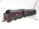 Hornby R3555 OO Gauge BR Maroon Coronation William A Stanier FRS