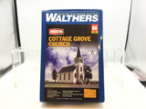 Walthers 933-3655 HO Gauge Cottage Grove Church Kit