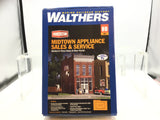 Walthers 933-3658 HO Gauge Midtown Appliance Sales & Service Kit