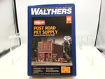 Walthers 933-3660 HO Gauge Post Road Pet Supply Store Kit