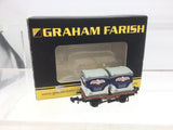 Graham Farish 377-341 N Gauge BR Conflat A Wagon Birds Eye