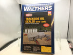 Walthers 933-4059 HO Gauge Trackside Oil Dealer with Storage Tanks Kit