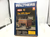 Walthers 933-4112 HO Gauge The UPS Store Kit