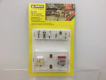 Noch 16229 HO/OO Gauge At the Hot Dog & Ice Cream Stand Themed Figure Set