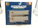 Walthers 949-2256 HO Gauge 48' Stoughton Trailer UPS Modern Shield Logo (2)