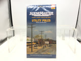 Walthers 949-4120 HO Gauge Electricity Utility Pole Set (24) Kit