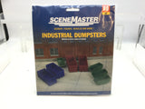 Walthers 949-4106 HO Gauge Industrial Dumpsters Kit