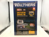 Walthers 933-3478 HO Gauge Skyview Drive In Theatre Kit