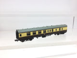 Graham Farish 374-189 N Gauge BR Choc/Cream Mk1 Brake 2nd Corr Coach W34290