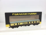 Graham Farish 374-189 N Gauge BR Choc/Cream Mk1 Brake 2nd Corr Coach W34290