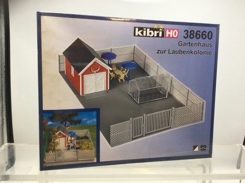 Kibri 38660 HO/OO Gauge Garden House Kit
