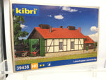 Kibri 39438 HO/OO Gauge Double Track Engine Shed Kit