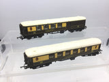 Triang R228/R328 OO Gauge 9" Pullman Coaches x2