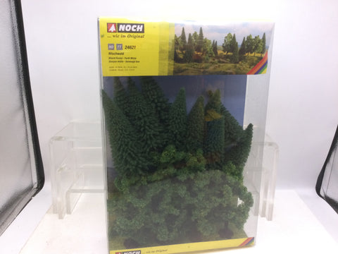 Noch 24621 HO/OO Gauge Mixed Forest Standard Trees 10-14cm (16)