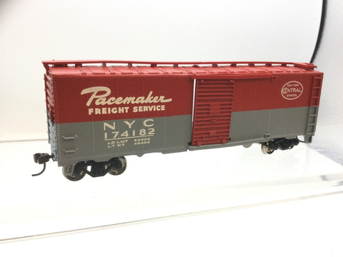 Ho Scale Pacemaker Bachmann 17020 HO Gauge 40' Box Car NYC Pacemaker Freight Service 174182