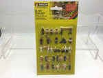 Noch 16047 HO/OO Gauge At Work (30) Mega Economy Figure Set