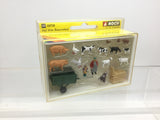 Noch 15710 HO/OO Gauge Farm Figures and Accessories Figure Set