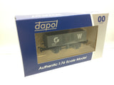 Dapol 4F-071-178 OO Gauge 7 Plank Wagon GWR 06545