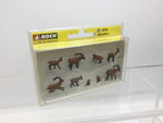 Noch 15742 HO/OO Gauge Alpine Animals Figure Set