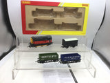 Hornby R2669 OO Gauge Class 08 Parcel Livery and Wagon Set (NEEDS ATTN)