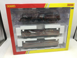 Hornby R30377 OO Gauge RailRoad MR Class 4P Compound Train Pack - Era 3