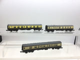 Minitrix 2923/2924 N Gauge BR Choc/Cream Mk1 Coaches x3