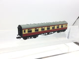 Graham Farish 374-841A N Gauge BR Red/Cream Stanier Open 3rd Coach M9502M
