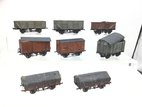 Job Lot of OO Gauge Kit Built Wagons
