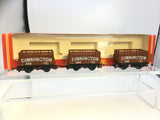 Hornby R6007 OO Gauge Triple Pack Coke Wagons Dinnington