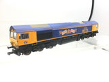 Hornby R3902 OO Gauge GBRf Class 66 No 66725 'Sunderland'