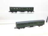 Graham Farish 0603/0613 N Gauge SR Suburban Coach x2