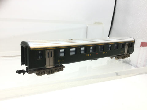 Lima N Gauge SBB 1st Class Passenger Coach
